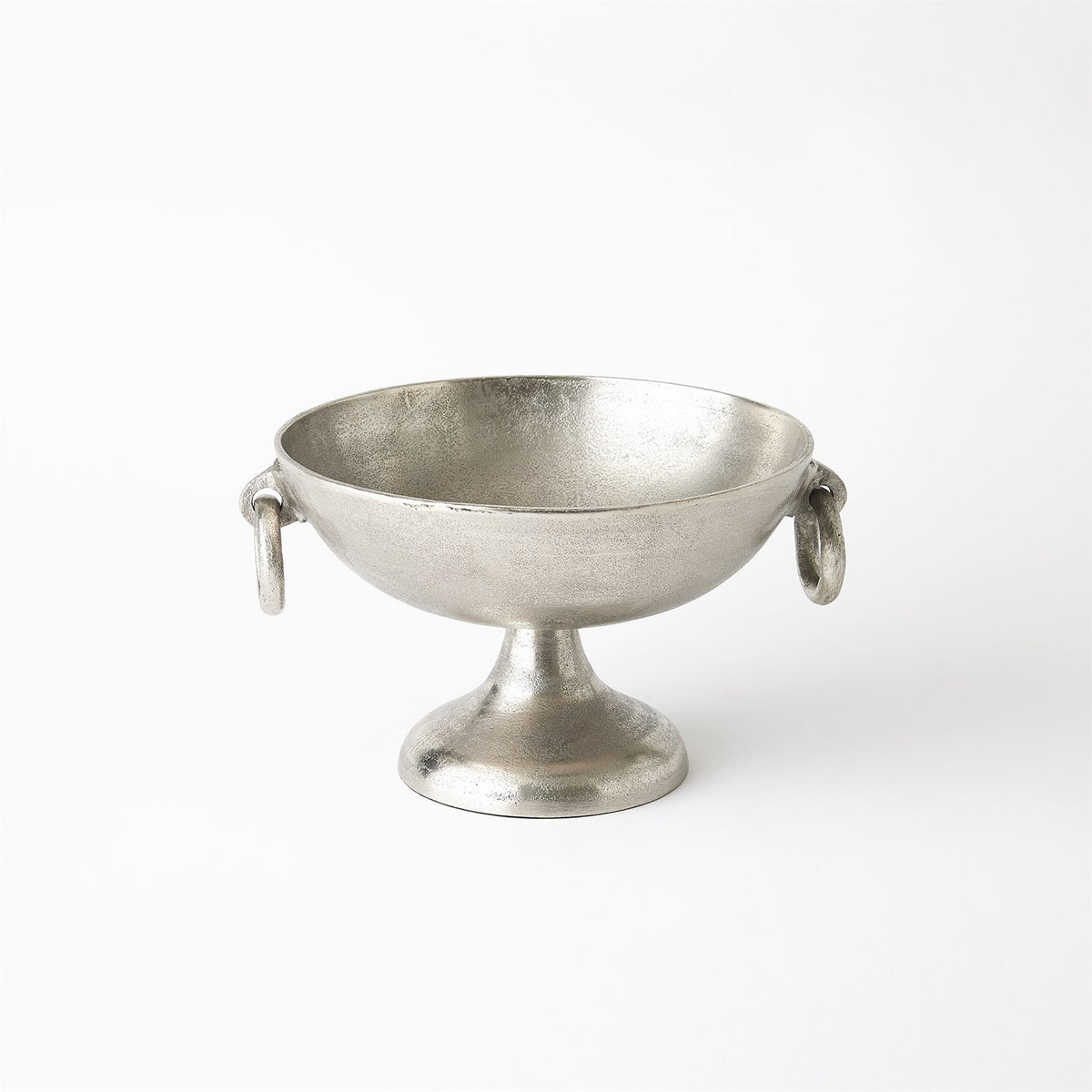 Ring Handle Antique Nickel Bowls (2 Sizes Available)