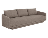 Gannon 110" Earth-Toned Upholstered Sofa
