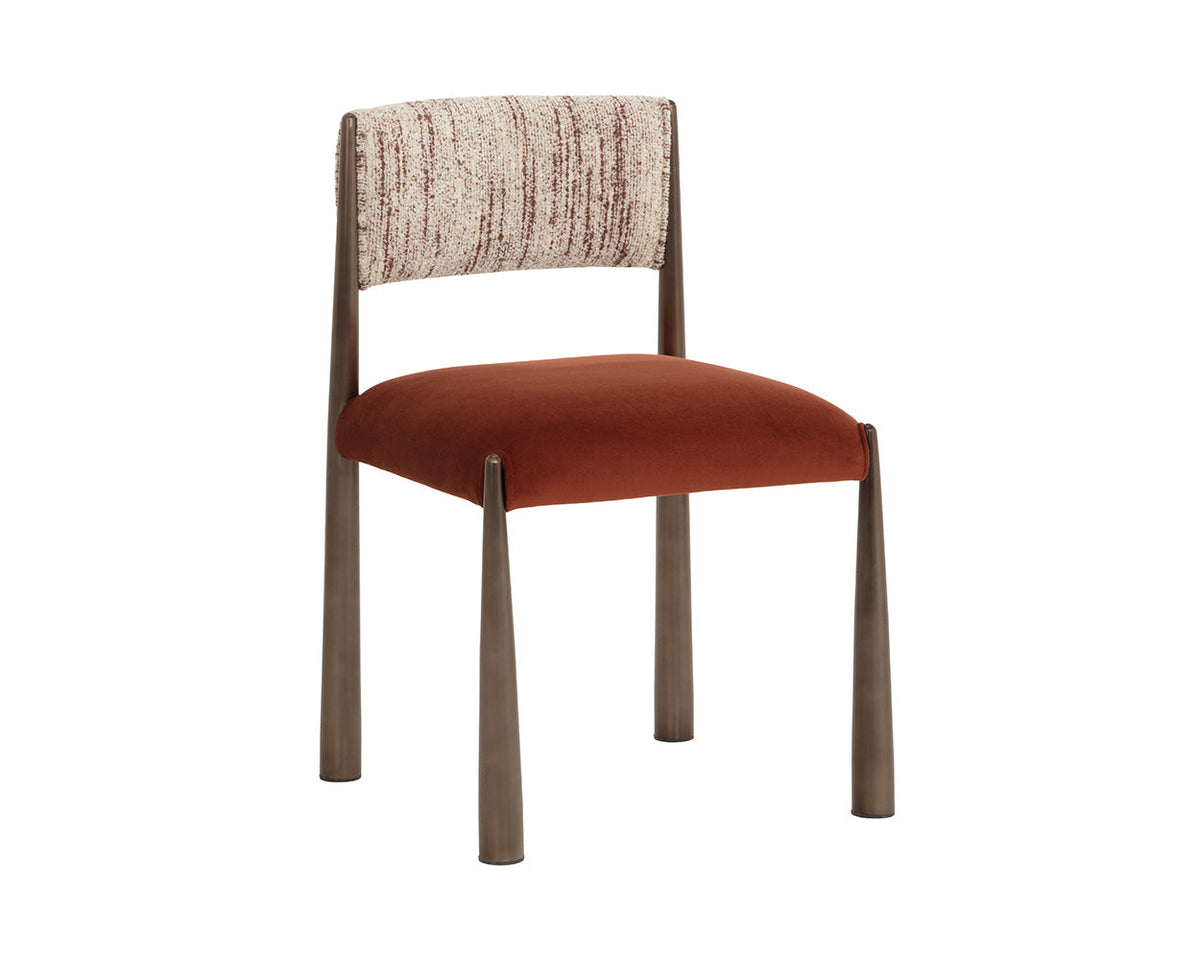 Bayard Two-Tone & Dark Bronze Dining Chair (Set of 2)