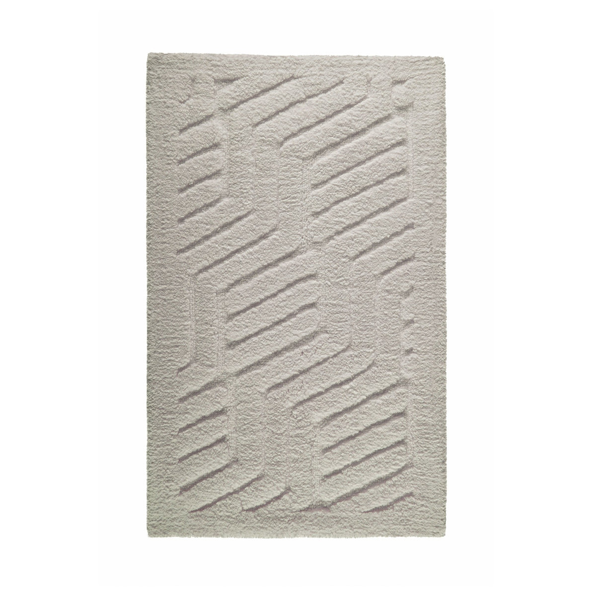 Villari Fog Luxury Bath Rug