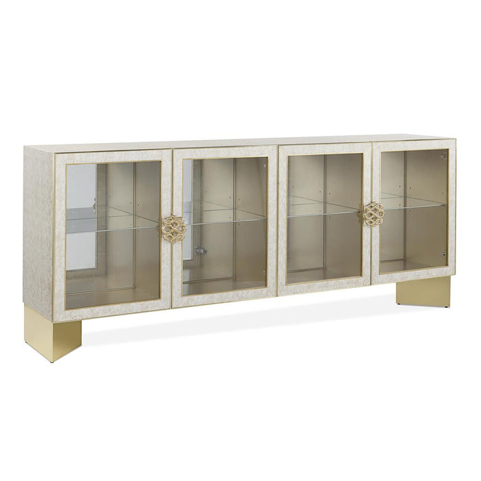 Cressida 88" Four-Door Lighted Sideboard