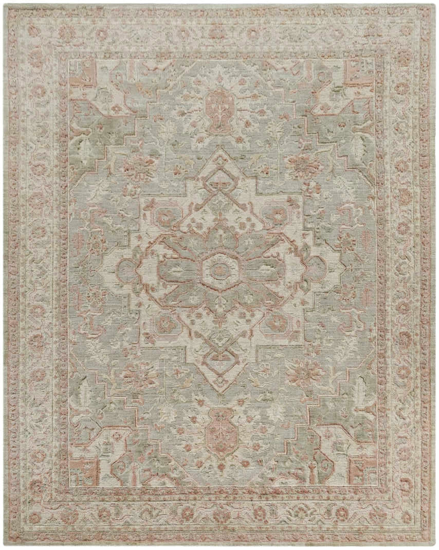 Georgia Sage Hand Loomed Wool Area Rug