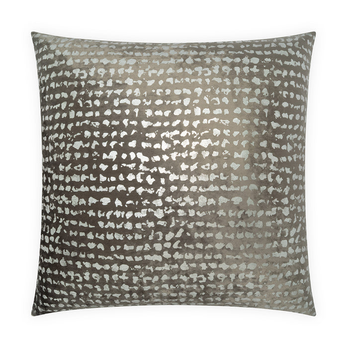 Dominique Superior Quality Luxurious Pewter Pillow