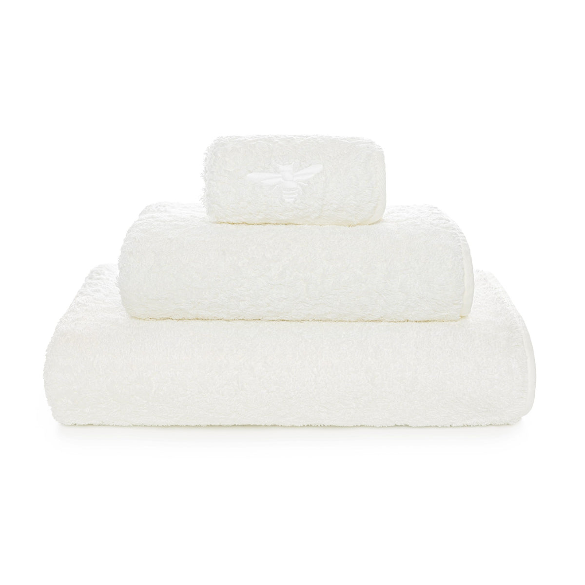 Apiary Snow Luxury Bath Towels