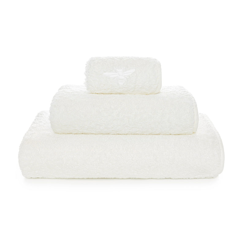 Apiary Snow Luxury Bath Towels