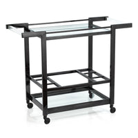 The Beaumont Bar Cart - Black Nickel