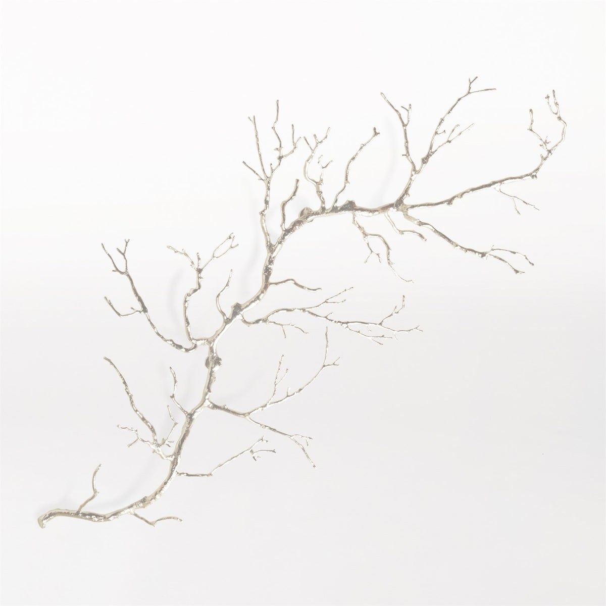 Twig 60" Nickel Wall Art