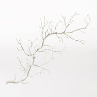 Twig 60" Nickel Wall Art