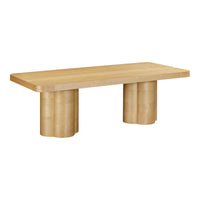 Elliana 90" Natural Ash Dining Table