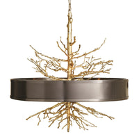 Twig Brass & Bronze Pendant Light