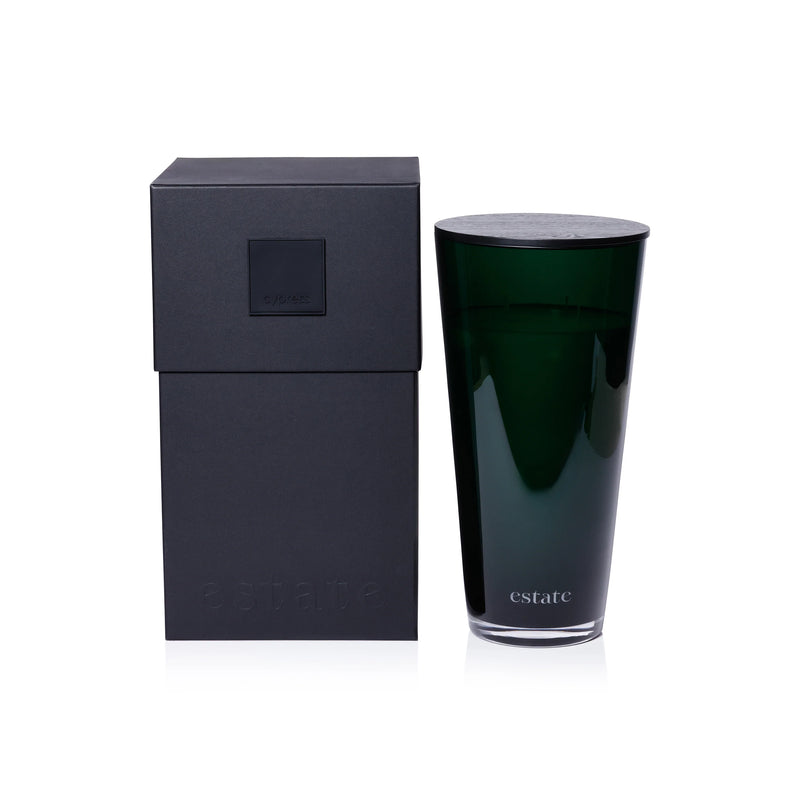 Estate Large Candle - 115 oz Green/Cypress (Set 0f 2)