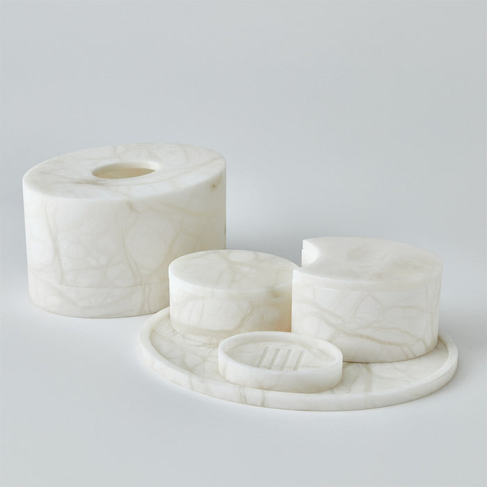 Milano Italian Alabaster Oval Collection