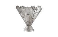 Kai Silver Leaf Sculptural Bowl