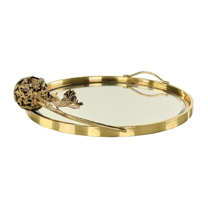 Flora Gold Tray