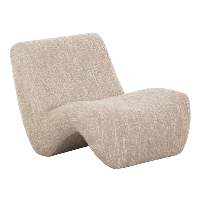 Fawnie Modern Beige Accent Chair