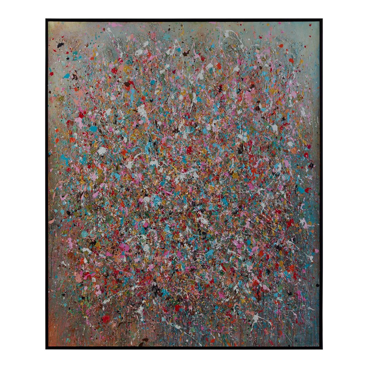 Larra Color Burst Painting