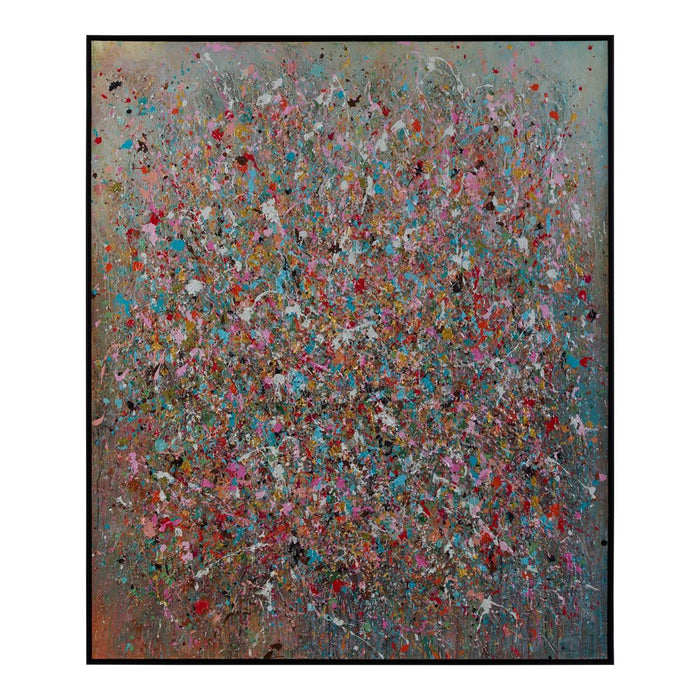 Larra Color Burst Painting