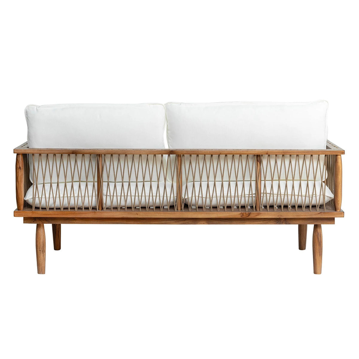 Amellia 64" Outdoor Teak Loveseat