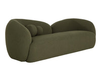 Esme 98.25" Olive Green Bouclé Sofa