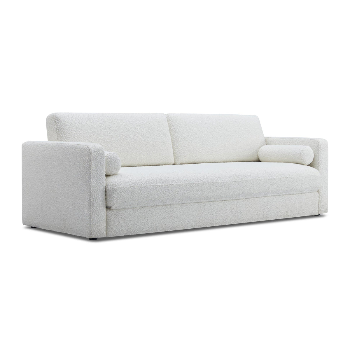 Reese  91" Cream Performance Boucle Sofa Bed