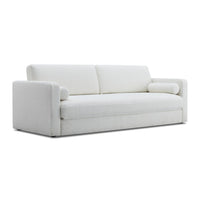 Reese  91" Cream Performance Boucle Sofa Bed