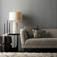 Carla 80"Stone Bouclé Chaise