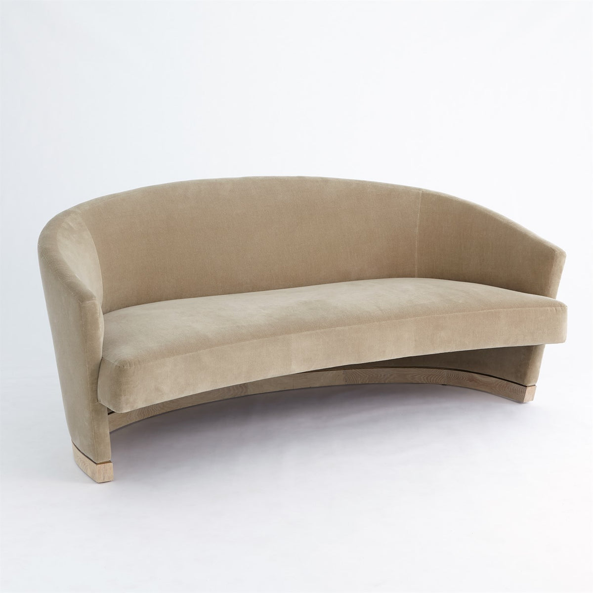 Ginger Velvet Loveseat