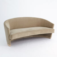 Ginger Velvet Loveseat