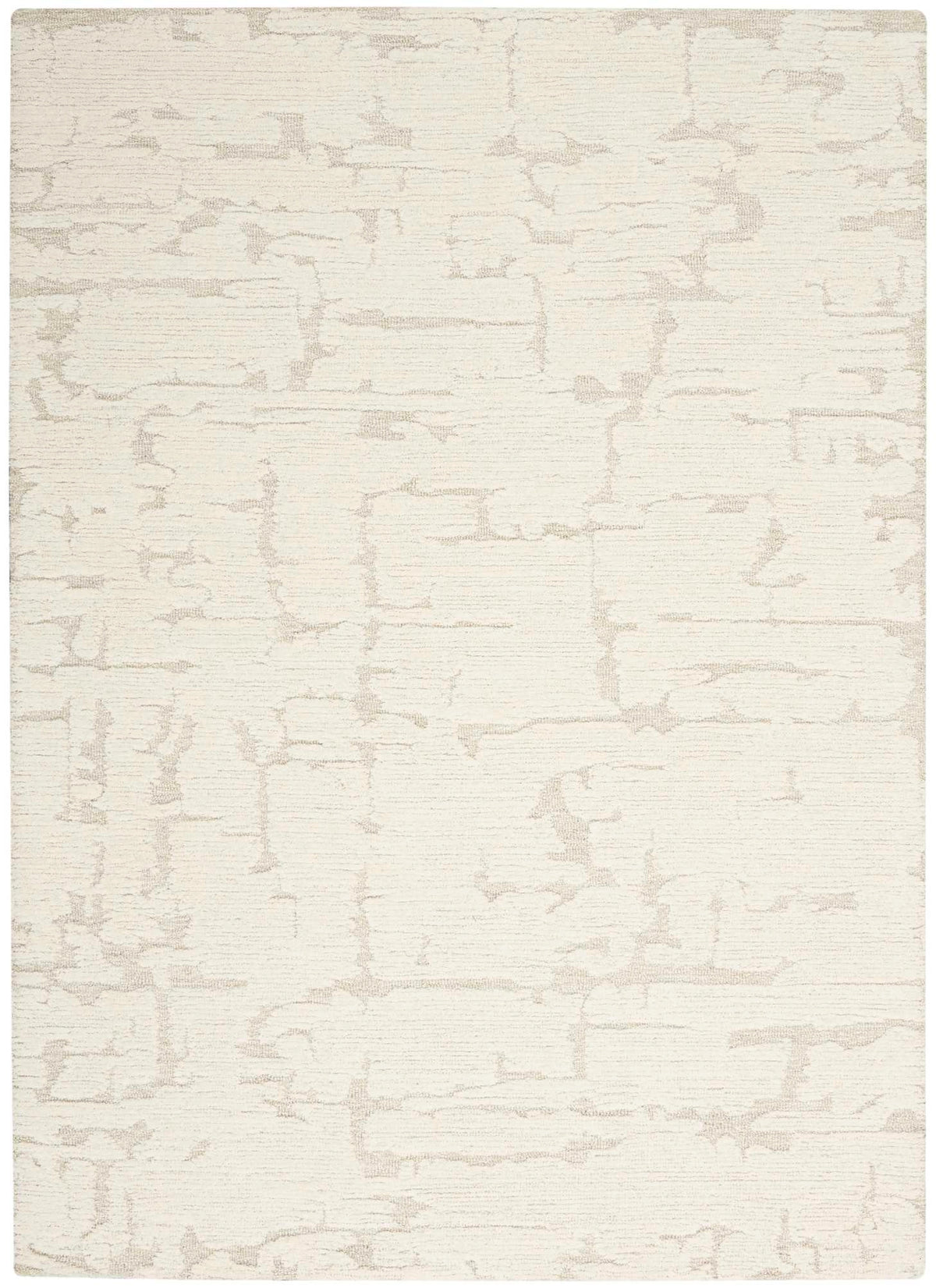 Blythe Modern Sculptural Ivory Area Rug