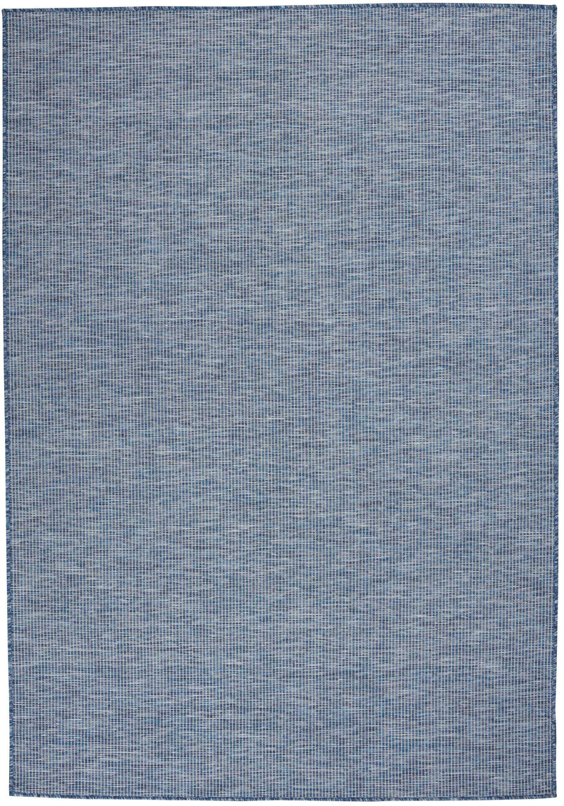 Amedee Indoor/Outdoor Navy Blue Design Area Rug - Elegance Collection