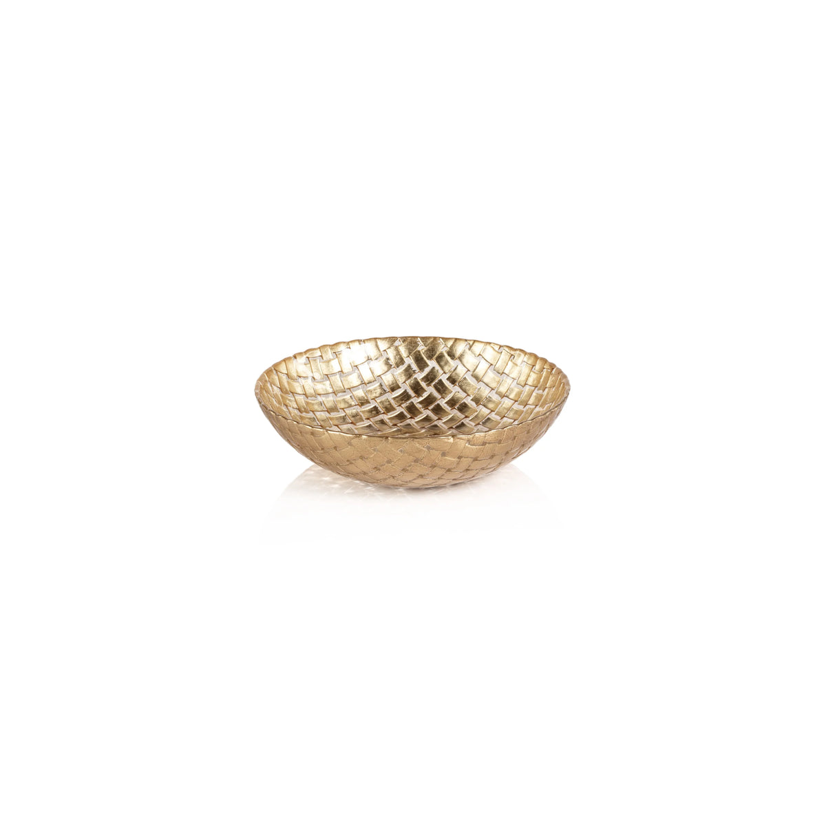 Braided Gold 7" Bowl - Set of 12