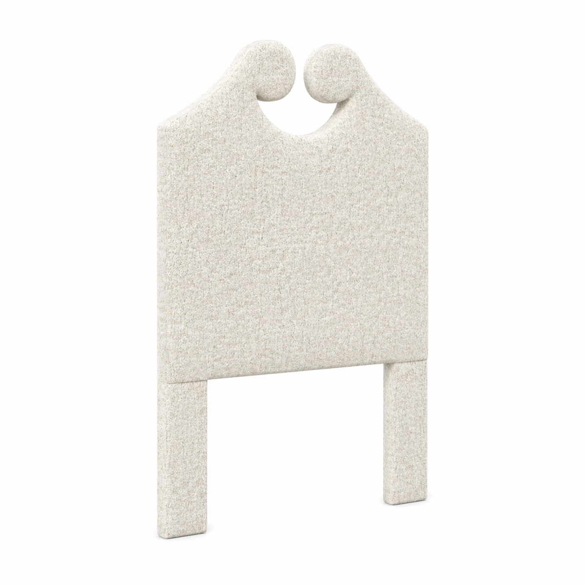 Hannah Ivory Performance Twin Custom Headboard