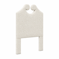 Hannah Ivory Performance Twin Custom Headboard