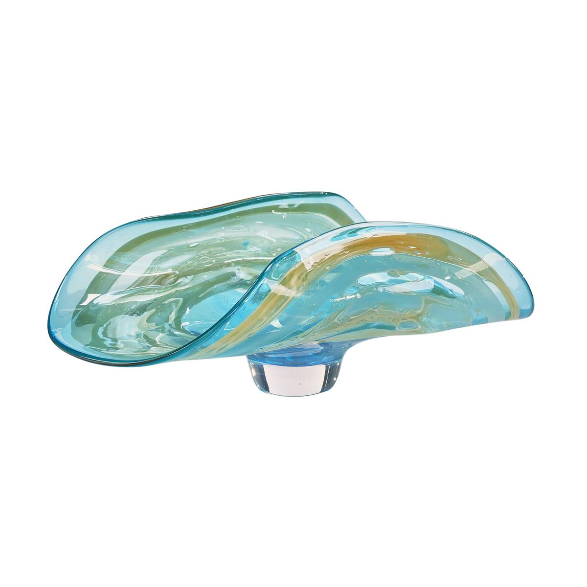 Ocean Blown Glass Bowl I