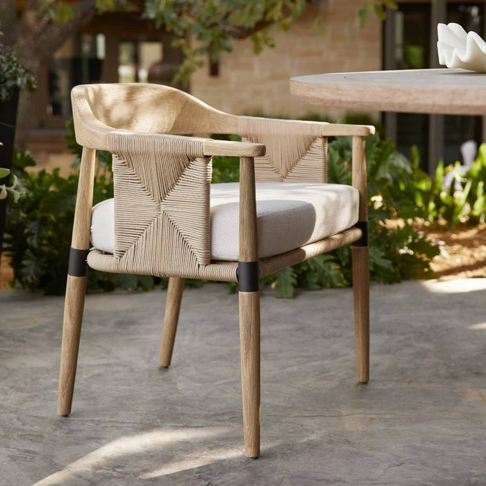 Estes Outdoor Performance Boucle Dining Chair