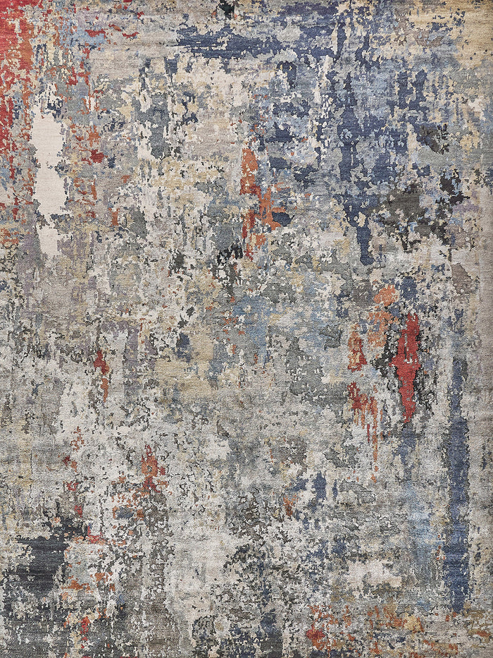 Roza Blue/Grey Artist's Area Rug
