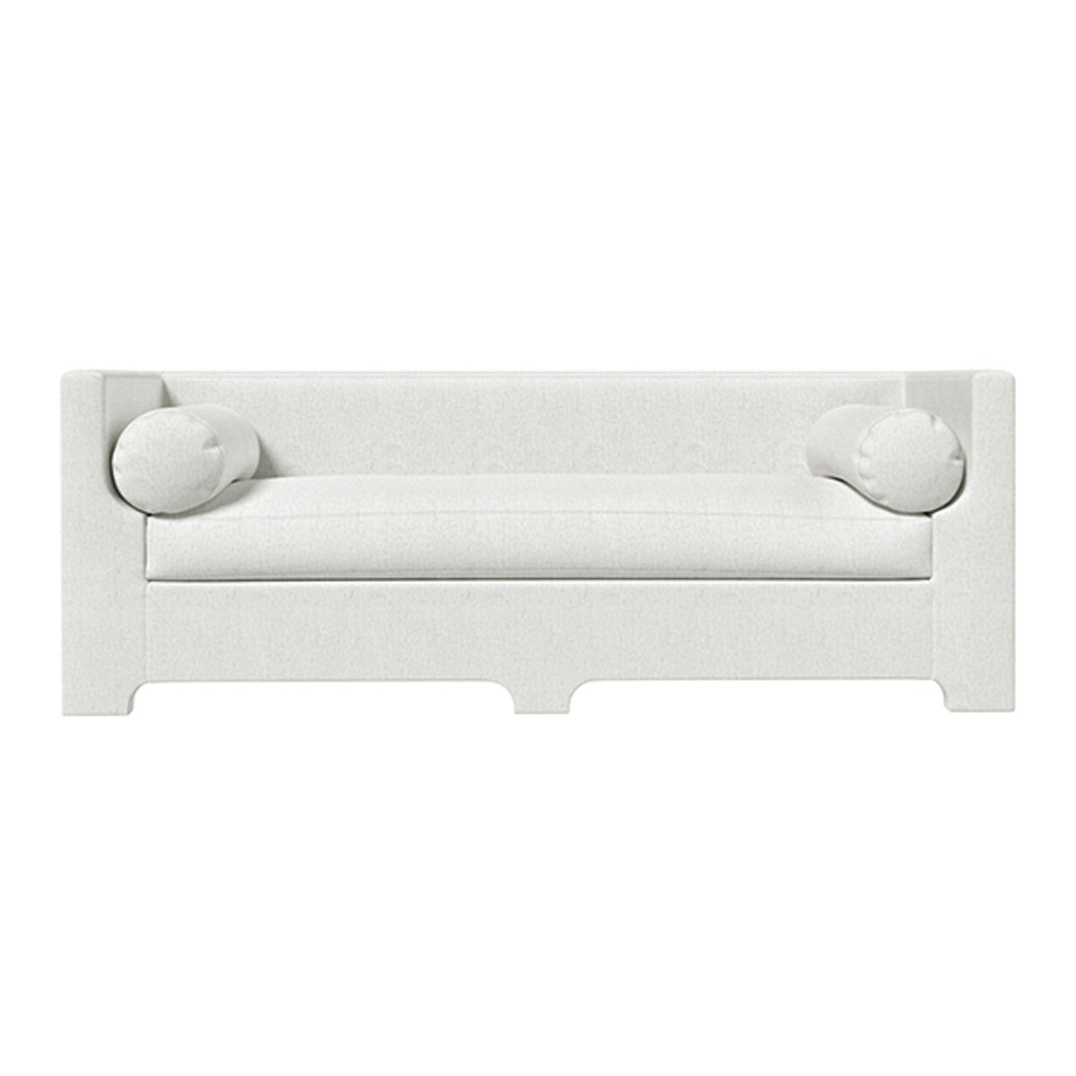 Pippa 84" Classic/Modern Buckingham Custom Sofa