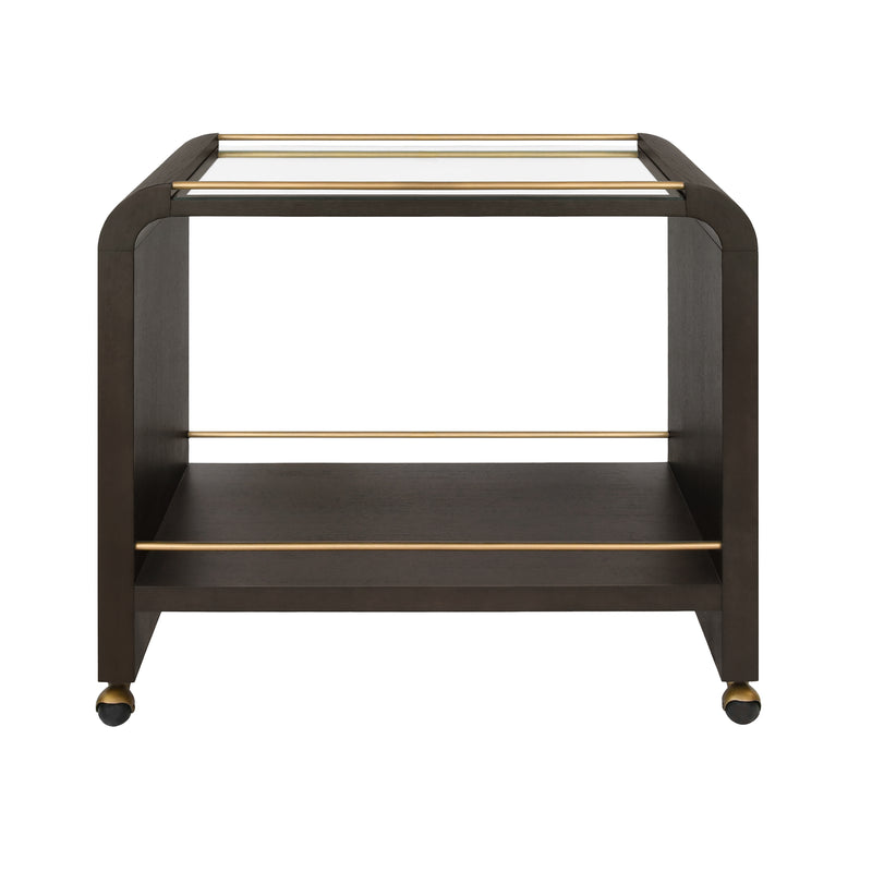Frances Brass & Espresso Bar Cart