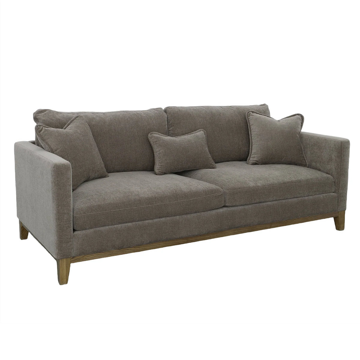 Alexea Pecan Brown Sofa