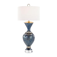 Ayisah Blue & Gold Table Lamp