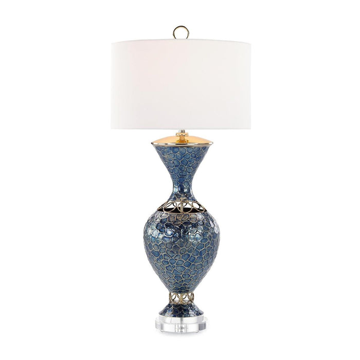 Ayisah Blue & Gold Table Lamp