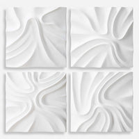 Winter White Wall Art (Set of 4)