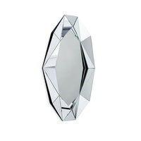 Francine European Artist Collection XL Silver Mirror