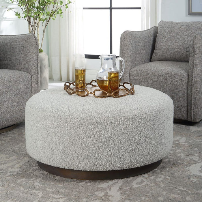 Messeta Gray Ottoman