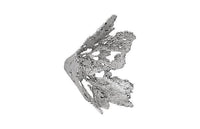 Kai Perforated Silver Leaf Sculptural Bowl Wall Art