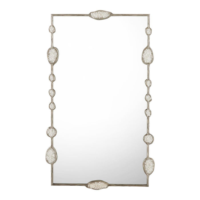 Gems Whimsical Silver Mirror