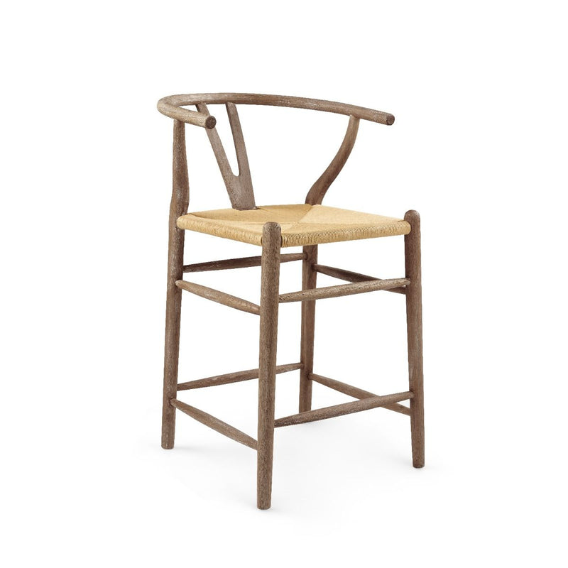 Memphis Driftwood Counter Stool