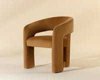 Isidore Meg Gold Upholstered Dining Chair