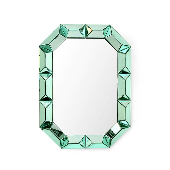 Roman Modern Green Glass Mirror
