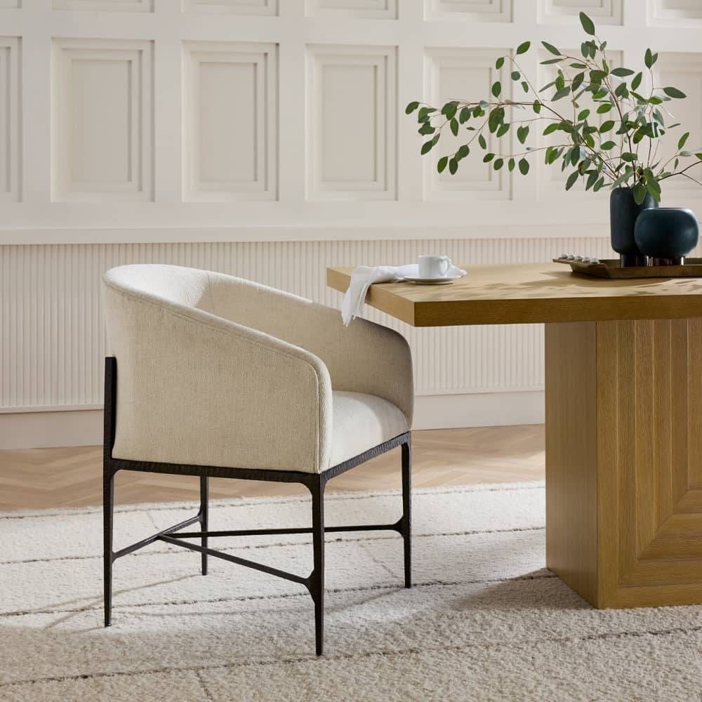 Osbourne Oxford White Performance Dining Chair